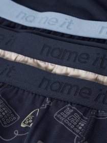 NAME IT 3-Pak Boxershorts Navy Gamer